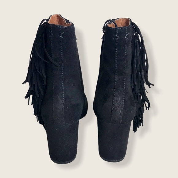 Frye Jodi Fringe Cute Short Festival Ankle Bootie - Picture 11 of 16